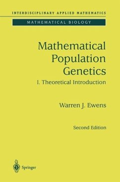 Mathematical Population Genetics 1 (eBook, PDF) - Ewens, Warren J.