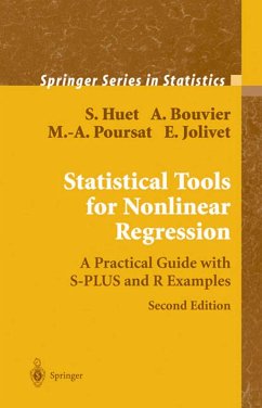 Statistical Tools for Nonlinear Regression (eBook, PDF) - Huet, Sylvie; Bouvier, Anne; Poursat, Marie-Anne; Jolivet, Emmanuel