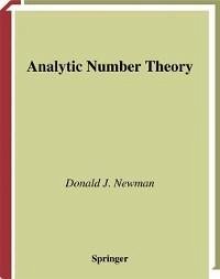 Analytic Number Theory (eBook, PDF) - Newman, Donald J.