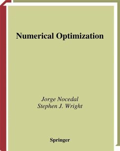 Numerical Optimization (eBook, PDF) - Nocedal, Jorge; Wright, Stephen