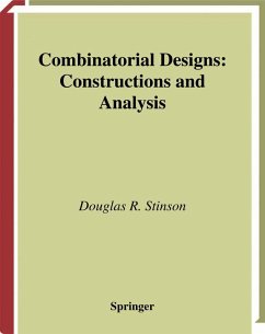 Combinatorial Designs (eBook, PDF) - Stinson, Douglas