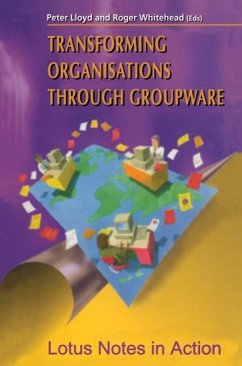 Transforming Organisations Through Groupware (eBook, PDF)