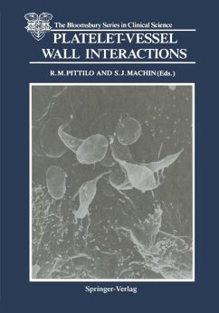 Platelet-Vessel Wall Interactions (eBook, PDF)