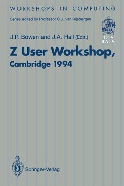 Cover Z User Workshop, Cambridge 1994 (eBook, PDF)