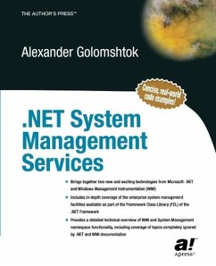 .NET System Management Services (eBook, PDF) - Golomshtok, Alexander