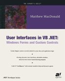 User Interfaces in VB .NET (eBook, PDF)