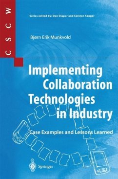 Implementing Collaboration Technologies in Industry (eBook, PDF) - Munkvold, Bjorn E.