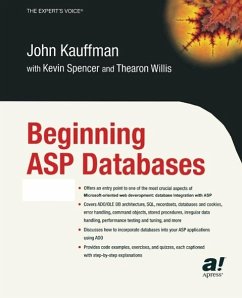 Beginning ASP Databases (eBook, PDF) - Spencer, Kevin; Willis, Thearon; Kauffman, John
