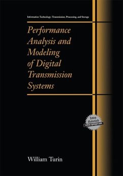 Cover Performance Analysis and Modeling of Digital Transmission Systems (eBook, PDF)