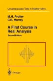 A First Course in Real Analysis (eBook, PDF)