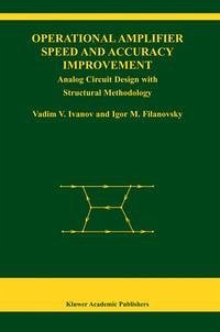 Cover Operational Amplifier Speed and Accuracy Improvement (eBook, PDF)