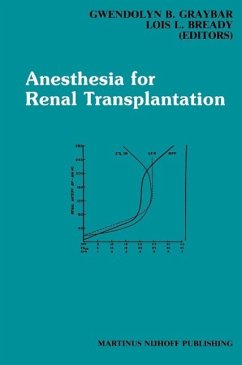 Cover Anesthesia for Renal Transplantation (eBook, PDF)