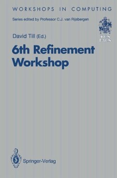 Cover 6th Refinement Workshop (eBook, PDF)