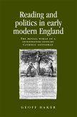 Reading and politics in early modern England (eBook, ePUB)