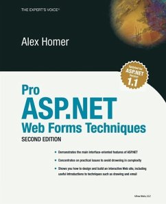 Pro ASP.NET Web Forms Techniques (eBook, PDF) - Homer, Alex