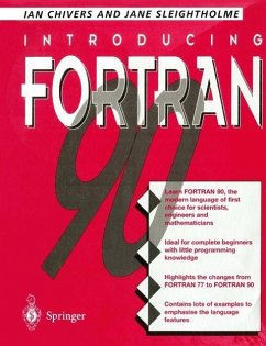 Introducing Fortran 90 (eBook, PDF) - Chivers, Ian D.; Sleightholme, Jane