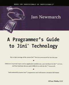 A Programmer's Guide to Jini Technology (eBook, PDF) - Newmarch, Jan