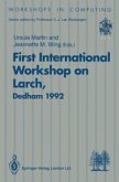 First International Workshop on Larch (eBook, PDF)