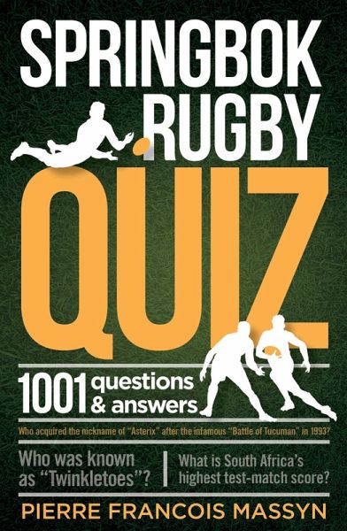 Springbok Rugby Quiz (eBook, ePUB) Springbok Rugby Quiz (eBook, ePUB)