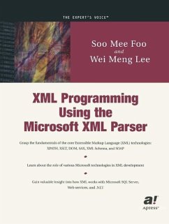 Cover XML Programming Using the Microsoft XML Parser (eBook, PDF)