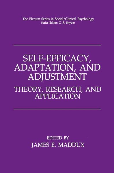 Self-Efficacy, Adaptation, and Adjustment (eBook, PDF)
