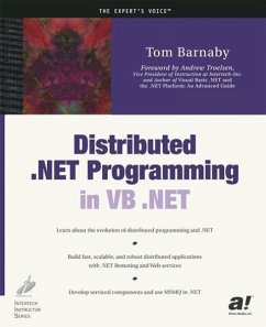 Distributed .NET Programming in VB .NET (eBook, PDF) - Barnaby, Tom