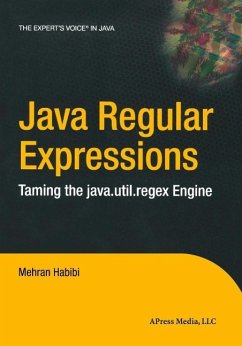 Java Regular Expressions (eBook, PDF) - Habibi, Mehran