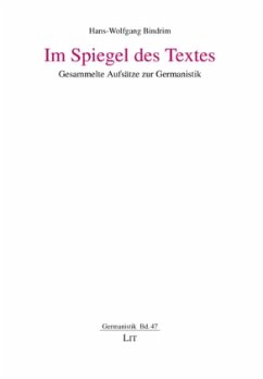 Im Spiegel des Textes - Bindrim, Hans-Wolfgang