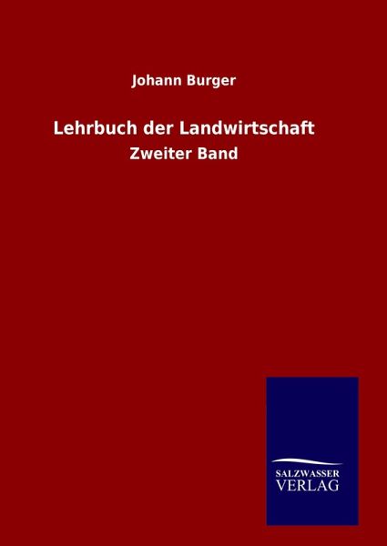 Lehrbuch der Landwirtschaft