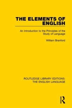 The Elements of English - Branford, William