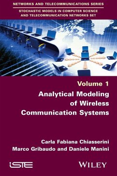 Analytical Modeling of Wireless Communication Systems - Chiasserini, Carla-Fabiana; Gribaudo, Marco; Manini, Daniele