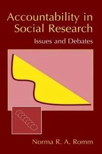 Accountability in Social Research (eBook, PDF) - Romm, Norma