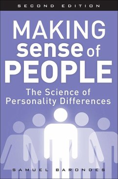 Making Sense of People (eBook, ePUB) - Barondes, Samuel