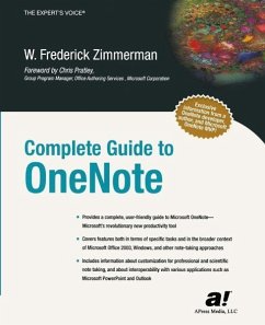 Complete Guide to OneNote (eBook, PDF) - Zimmerman, Scott