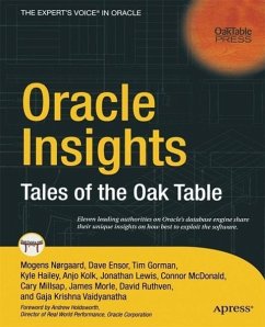 Oracle Insights (eBook, PDF) - Millsap, Cary; Morle, James; Kolk, Anjo; McDonald, Connor; Gorman, Tim; Hailey, Kyle; Ensor, David; Lewis, Jonathan; Krishna Vaidyanatha, Gaja; Ruthven, David
