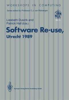 Cover Software Re-use, Utrecht 1989 (eBook, PDF)