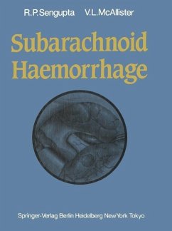 Subarachnoid Haemorrhage (eBook, PDF) - Sengupta, Ram P.; McAllister, Victor L.