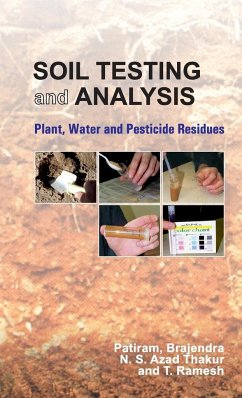Cover Soil Testing and Analysis: Plant, Water and Pesticide Residues