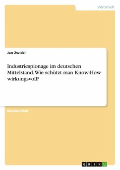 Industriespionage im deutschen Mittelstand. Wie schützt man Know-How wirkungsvoll?