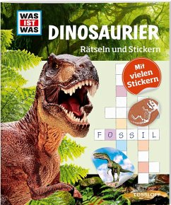 Rätseln und Stickern: Dinosaurier - Hebler, Lisa