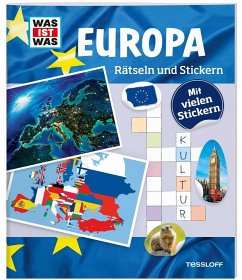 WAS IST WAS Rätseln und Stickern: Europa - Kunze, Anja