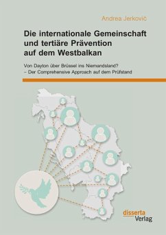 Cover Die internationale Gemeinschaft und tertiäre Prävention auf dem Westbalkan: Von Dayton über Brüssel ins Niemandsland? - Der Comprehensive Approach auf dem Prüfstand