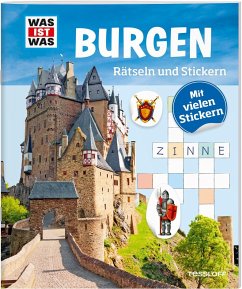 Rätseln und Stickern: Burgen - Hebler, Lisa