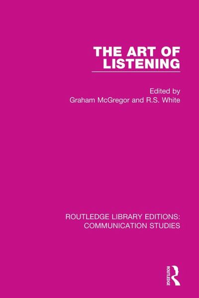 The Art of Listening (eBook, ePUB)