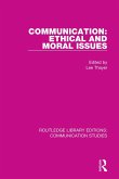 Communication: Ethical and Moral Issues (eBook, ePUB)
