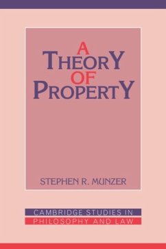 Theory of Property (eBook, PDF) - Munzer, Stephen R.