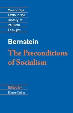 Bernstein: The Preconditions of Socialism (eBook, PDF) - Bernstein, Eduard