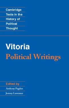 Cover Vitoria: Political Writings (eBook, PDF)