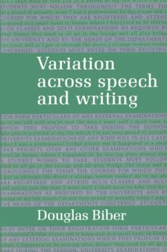 Cover Variation across Speech and Writing (eBook, PDF)