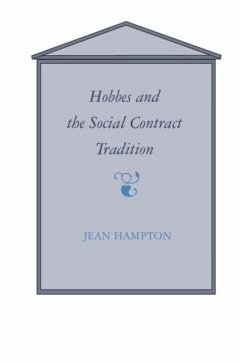 Hobbes and the Social Contract Tradition (eBook, PDF) - Hampton, Jean
